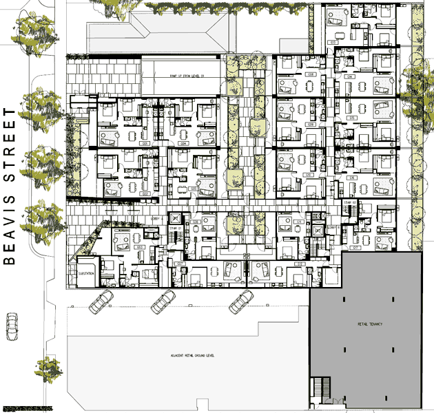 Linea 8 ground floor